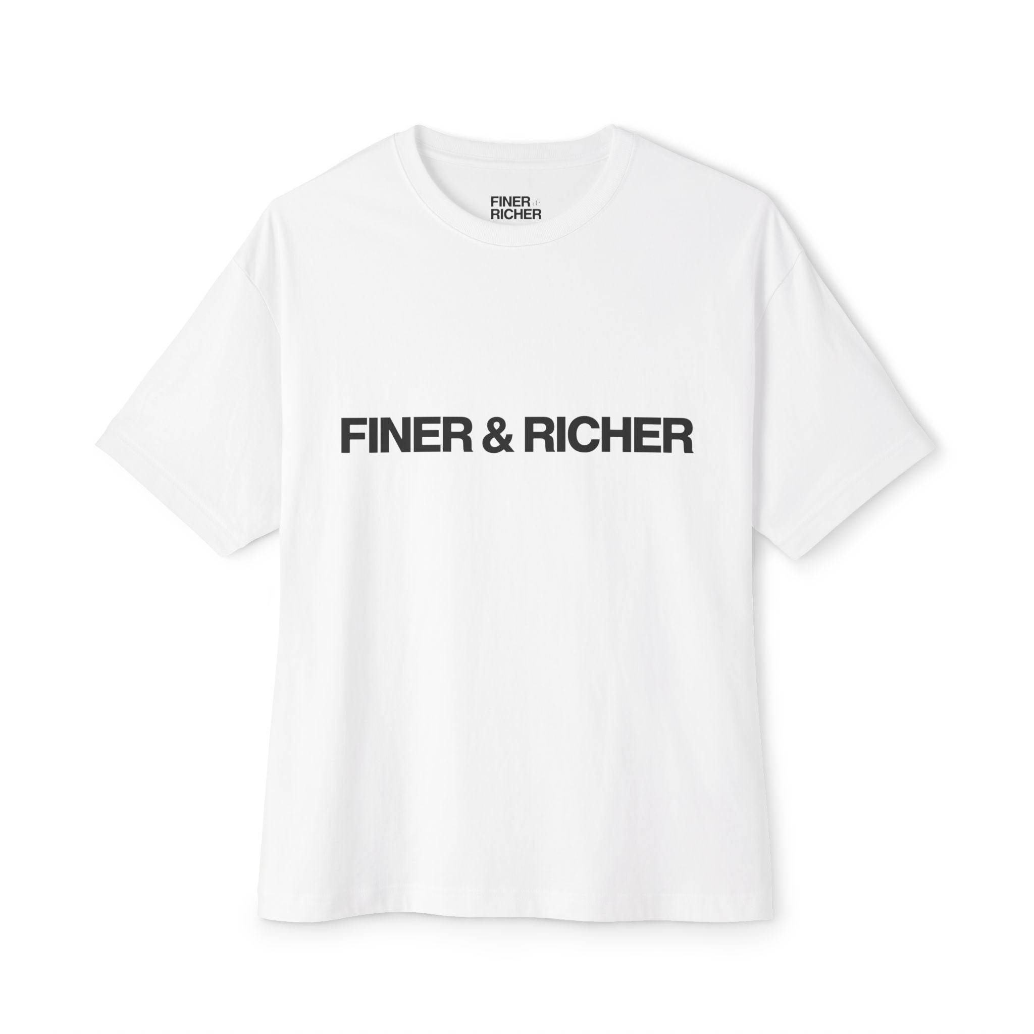 Finer & Richer OG White Tee